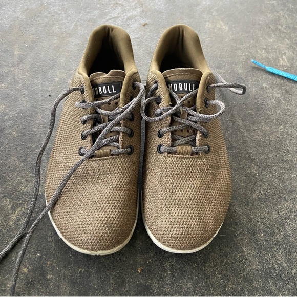 Nobull Shoes Green Superfabric Sneakers Crossfit Gym Trainers Running Size 9.5 - Picture 2 of 5